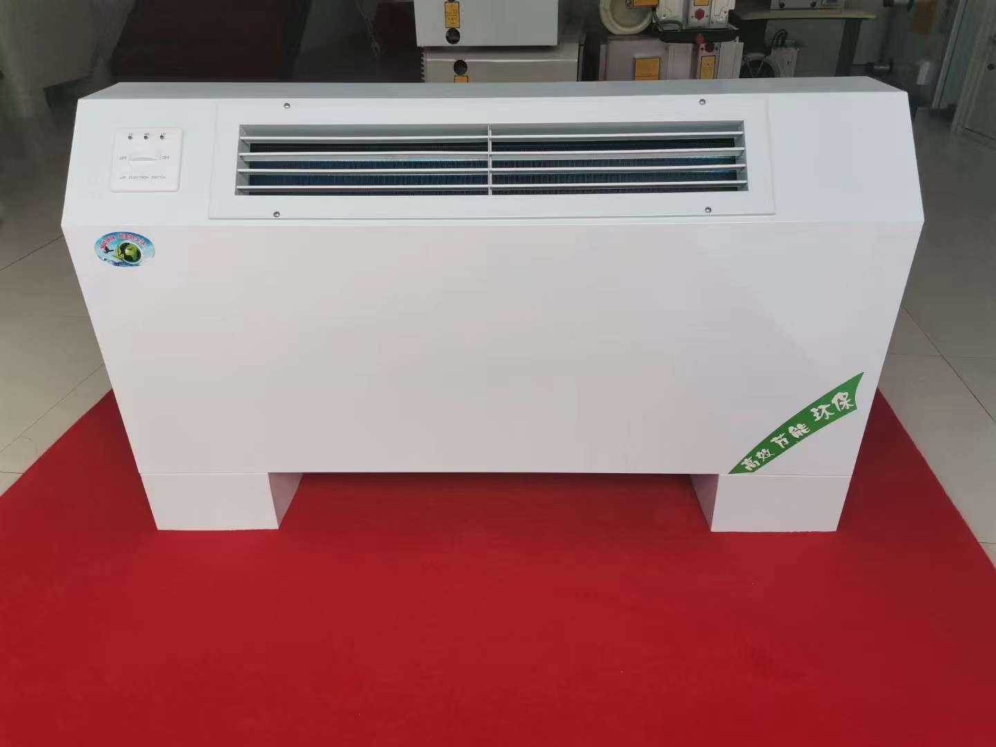 立式明装风机盘管的运输与安装