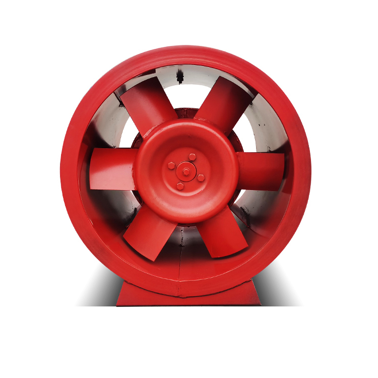 轴流式消防排烟风机的组成